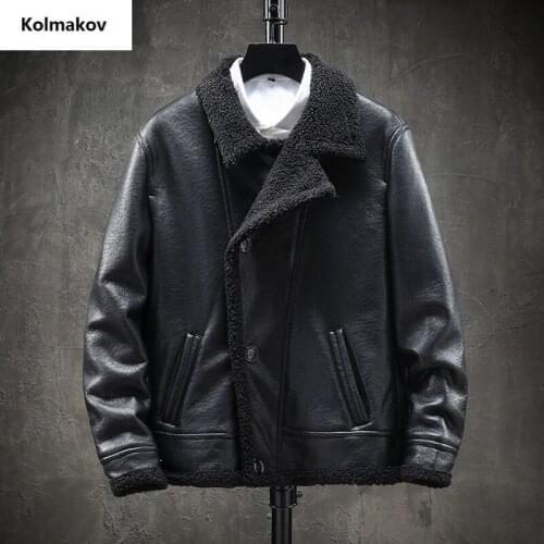 2020 New arrival Mens overcoat men Casual jacket thicken coats Lambshair coat winter fashion Jackets high quality Windbreaker