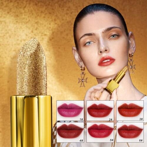Velvet Matte Lipstick Waterproof Long Lasting Lipstick Hydrating Lip Makeup for Girl Women