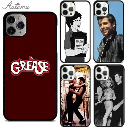 Grease Movie Collage Phone Case for iPhone 11 12 Pro Max mini X XR XS SE 2020 5 6S 7 8 Plus Samsung Galaxy S8 S9 S10 Cover shell