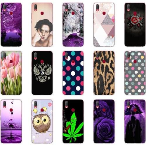 Cases For Vivo Y3 Case Soft TPU Back Phone Cover For Vivo Y17 Y15 Y12 Y3 Case 6.35 silicon Vivo Y3 12 15 17 Funda
