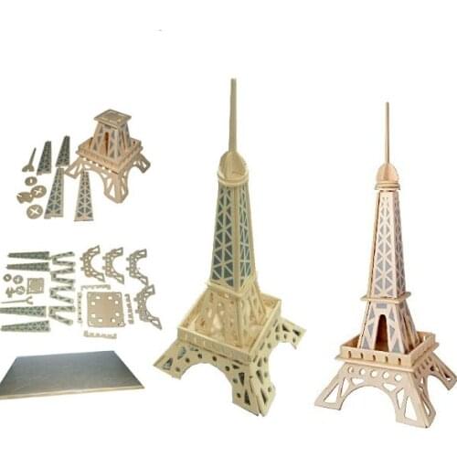 3D Wooden Puzzle-Eiffel Tower
