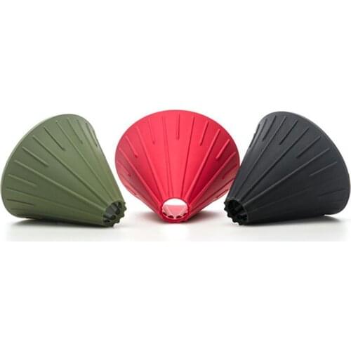 Coffee Filter Reusable Random Color Easy Clean Silicone Gel Durable Household Coffee Funnel Kitchen Tools