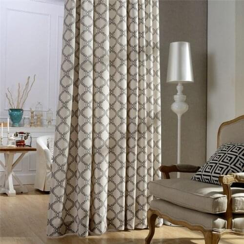 Lantern Print Kitchen Curtain Panels Window Door Decoration Jinya Home Darkening Farmhouse Hotel Bedroom Valances Cheap Curtains