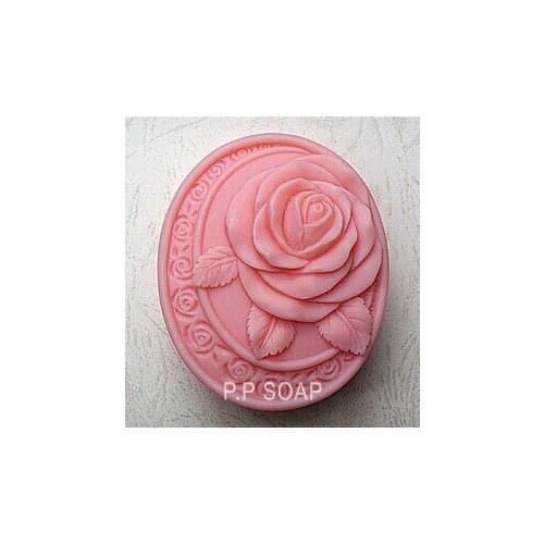 Handmade soap silica gel mould candle soap mould silicone mold for DIY big rose and small rose