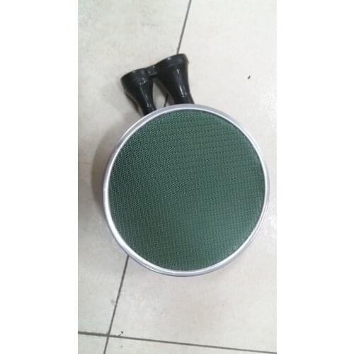 Gas ceramic plate round burner,the diameter is175mm,LPG or NG burner,gas BBQ grill burner,gas infrared burner