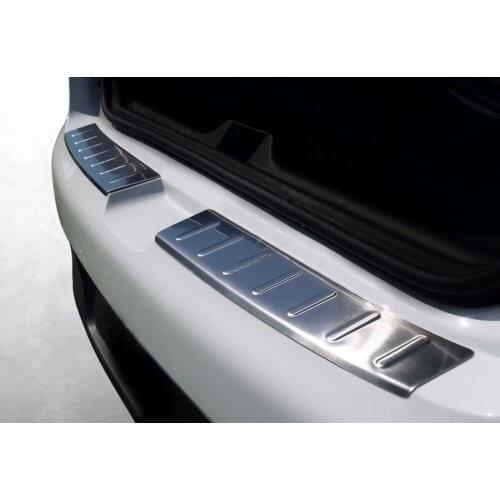 For Renault Megane IV HB Chrome Rear Bumper Sill After 2017 Stainless Steel Chromium Styling Accessories Modified Car Designed