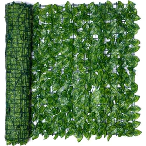Artificial Privacy Fence Screen Faux Ivy Leaf Screening Hedge for Outdoor Indoor Decor Garden Backyard Patio Decoration