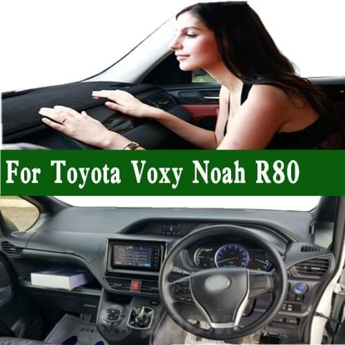 Fits Toyota Voxy Noah R80 DAA ZWR80W 2014 2015 2016 2017 2018 2019 2020 2021 Dashmat Dashboard Cover Pad Dash Mat Carpet Suede