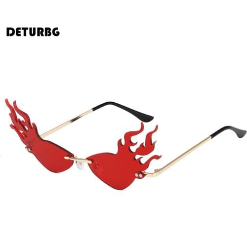 Fashion Fire Style Sunglasses Women Luxury Brand Retro Sun Glasses Metal Frame Shades UV400 Driving 2021 Brand Designer SG020
