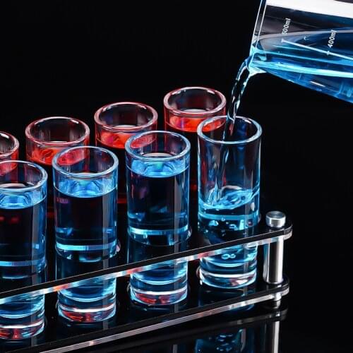 Barmaid Party Barware Glass Tool Sets Mojito Frosted Bullet Cup Barware High Quality Simple Vaso Chupito Bar Accessories EI50BW