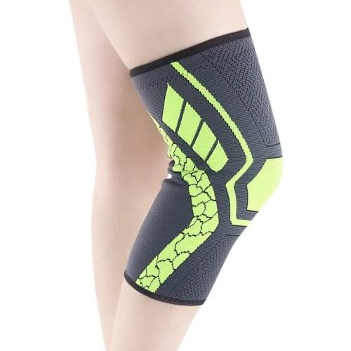 Velcro Anti-Slip Sports Knee Pads Injury Squat Knee Protector Outdoor Climbing Training Warm Fitness Hiking Running