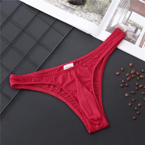 New Hot brand Summer Mens briefs sexy Fun Underwear long nose panties Hollow Thin Ice Silk Underwear Breathable briefs