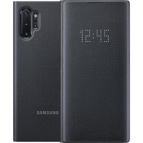 Origina for Samsung Galaxy Note X NoteX Note 10 Note10 Plus with Phone Pocket For SAMSUNG LED View Cover Smart Cover Phone Case