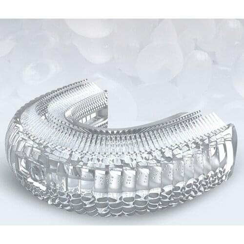 C Type Electric Replacement Toothbrush Head Clean Silicone Brush Teeth Heads