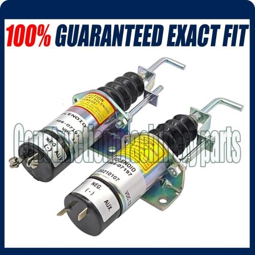 Fuel control solenoid 1502 12V for Lister Petter LPW LPWS LPWT Engine Genset SA-3405T 366-07197