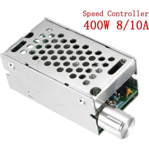 400W Speed Controller Adjustable PWM Motor Speed Controller DC 12V/24V/36V/60V 8A PWM Control Switch Voltage Regulator Module