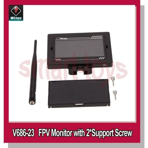 V686-23 FPV Monitor V686-25 Sun Shade V686-26 FPV Screw V686-32 5.8G Antenna for WLtoys JJRC V686G RC Quadcopter parts