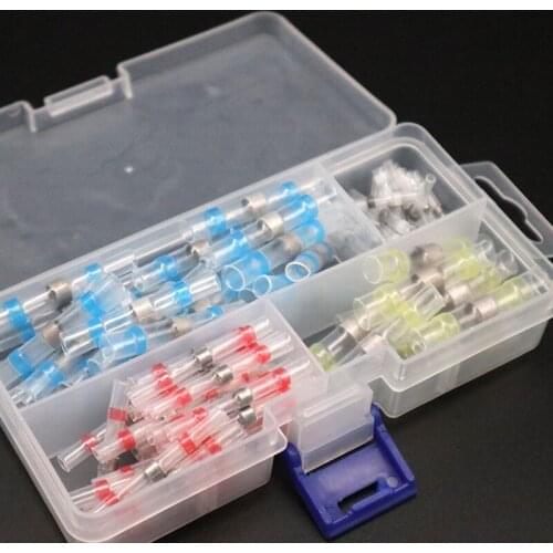 100Pcs waterproof wire connector terminales electricos para cable tubes waterproof solder wire connectors