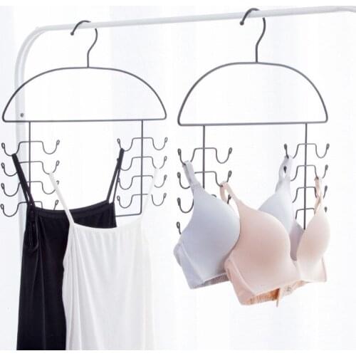 Iron Multilayer Hanger Multifunction Clothes Magic Wardrobe Storage Creative Non-Slip Hook Clothing Pants Dryer Underwear Hanger