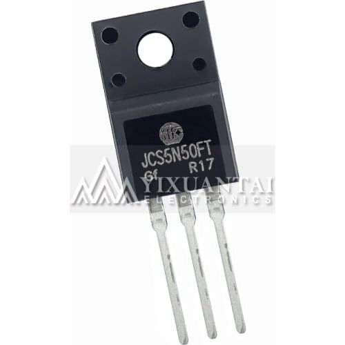 10pcs/lot 100% NEW origina JCS5N50 JCS5N50FT JCS5N50FC MDF5N50F 5N50 5A 500V