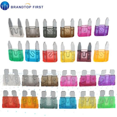 10pcs Mini Medium Blade Fuses Auto Fuse 1A 2A 3A 5A 7.5A 10A 15A 20A 25A 30A 35A 40A 45A 50A