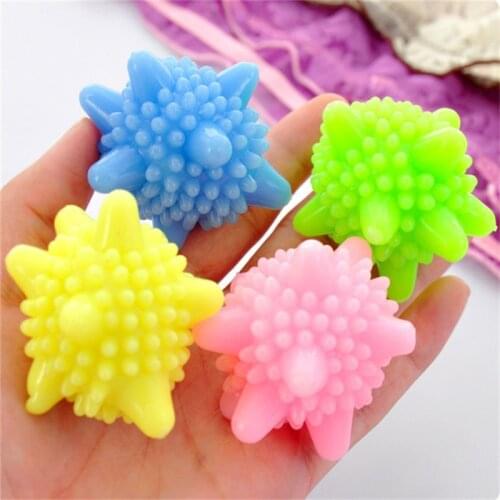 20/30PCs Magic Laundry Ball For Household Cleaning Washing Machine Clothes Softener Starfish PVC Reusable Solid Cleaning Ball