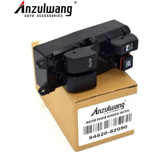 ANZULWANG 1Pc 84820-52090 8482052090 New Master Power Window Control Switch for Toyota Yaris Echo Verso