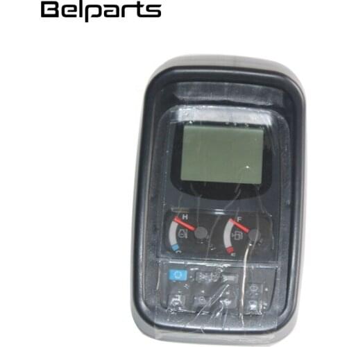 Belparts excavator spares part monitor SK200-8 excavator monitor instrument panel YN59S00021F3 display screen
