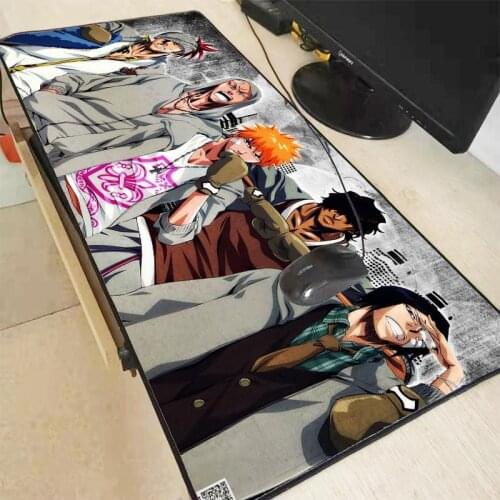 Mairuige Anime Bleach Large Size Mouse Pad Rubber PC Computer Gaming Mousepad Desk Mat for LOL Cs Go DOTA2 with Locking Edge
