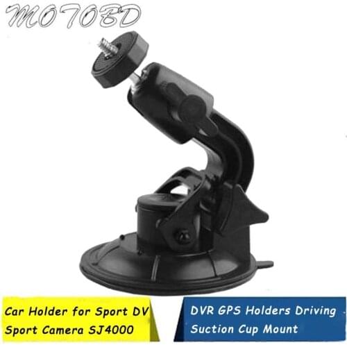 Black Car Holder for Sport DV Sport Camera SJ4000 Window Mount DVR Holders Driving Recorder Suction Cup Mount
