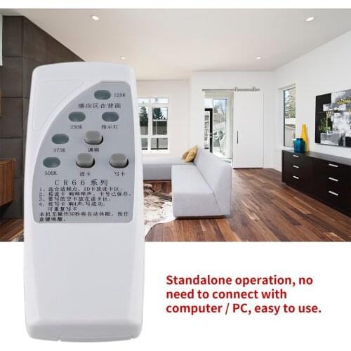 CR66 Handheld RFID ID Card Duplicator Programmer Reader Writer 3 Buttons Copier Duplicator With Light Indicator
