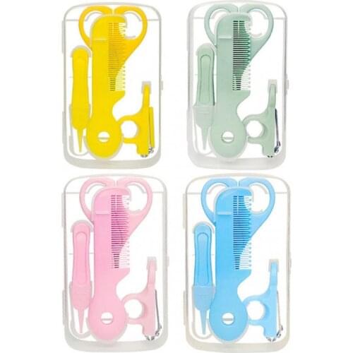 Baby Item Manicure Set Beauty Grooming Healthcare Kit Infant Nail Care Newborn Nail Clippers Scissors Toiletry Bag Accessories