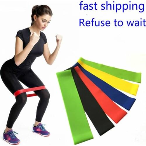 Yoga Resistance Rubber Bands Indoor Outdoor Fitness Equipment Pilates Sport Training Workout Elastic slimming wraps