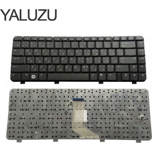 YALUZU Russian laptop Keyboard for HP 6720S 550 540 541 RU laptop keyboard BLACK