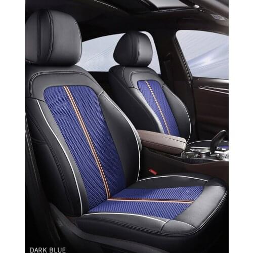 Custom car seat cover leather fit for auto Mercedes Benz ML GLA GLK GLE S E G Class Sedan Car Seat Cover Protectors accessories