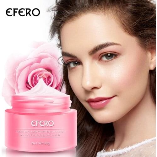 EFERO Face Cream Whitening Freckles Remove Anti Age Black Spots Skin Care Dark Spots Melasma Lightening Smooth Face Serum