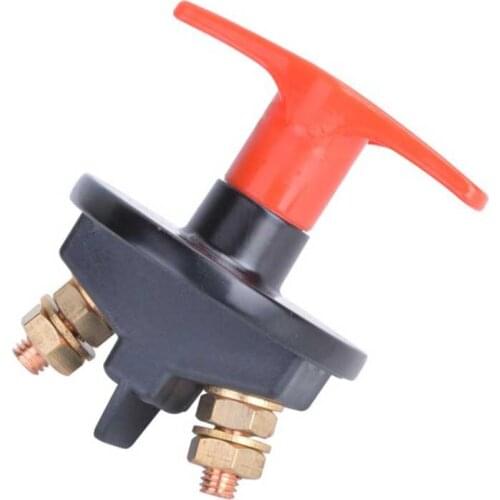 NST Battery Disconnect Cut Off Kill Switch 500Amp Isolation Switch 12-60V Car Boat Truck Fixed Handle Key for Car, Marine