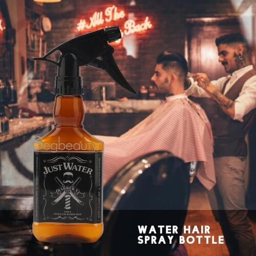 Segbeauty 2 Pack 250ml Hairstyling Spray Bottle Adjustable Whisky Squirt Fine Mist Stream Bottle Empty Refillable Sprayer