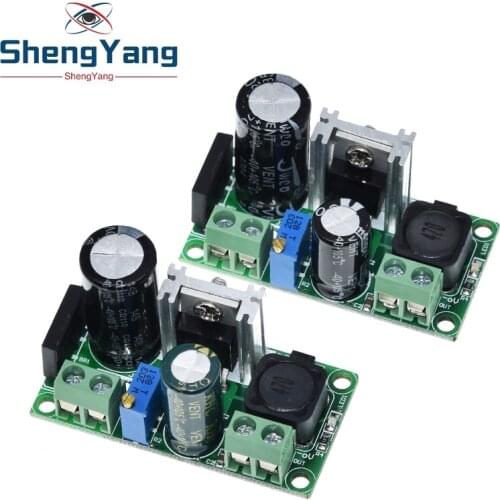 ShengYang 1PCS LM2596T LM2596HV DC-DC adjustable step-down 3A power Supply module DC 5V-50V,3A Large current Large power