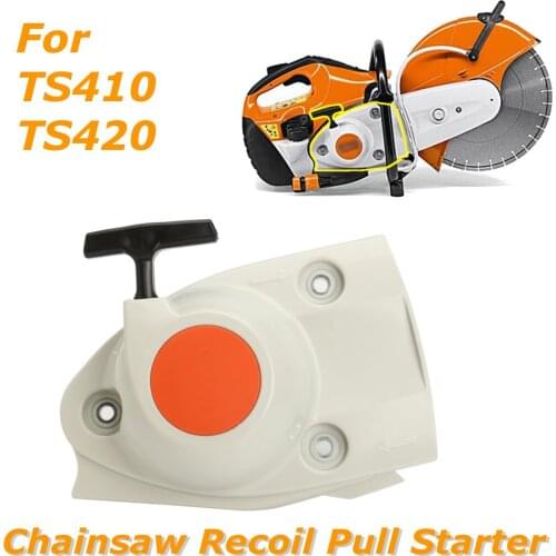Recoil Pull Start Rewind Starter Engine Parts For STIHLs TS410 TS420 Chainsaws