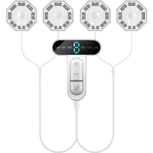 SM Electric Shock Vibrating Pads LCD Screen Strong Stimulate Breast Clitoris Nipple Therapy Erotic Tease Game Sex Toys For Women