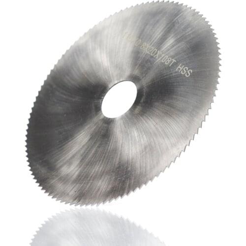 1pc 110x0.8x20mm 108T HSS Steel Circular Saw Blade Wood Metal Cutting Disc Slitting Saw Blade General Purpose Saw Blade