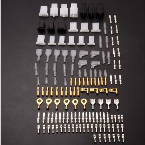 144pcs Assorted Bullet Connectors Wiring Loom Automotive Harness Auto Terminals Repair Kit