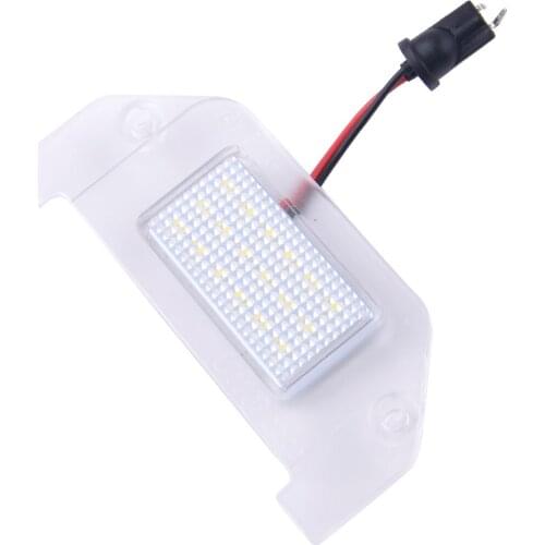 2Pcs/Set Car 18-SMD LED License Plate Light 4805846AA 4805846AB Fit For Chrysler 300 Sebring 2007 2008 2009 2010