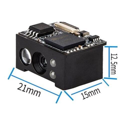 2d CMOS barcode scanner engine TTL interface Embedded barcode reader module qr code module Chinese Auto-scanning bar code module