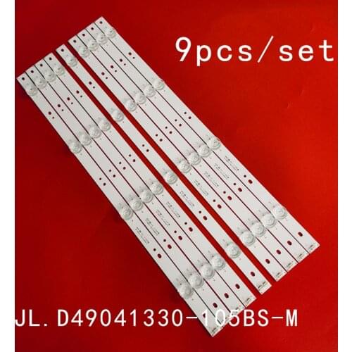 9pcs/Kit LED backlight strips for JL.D49041330-105BS-M JL.D49022330-105CS-M