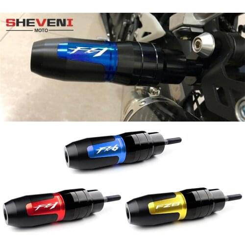For YAMAHA FZ6 FAZER FZ6R FZ8 FZ1 FAZER Motorcycle Accessories CNC Frame Crash Pads Exhaust Sliders Crash Protector