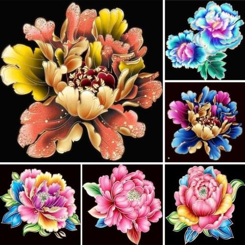 Diamond Painting 5D Square Flower Vase Kit Embroidery Painting Saike Picture Cross Stitch Wall Sticker Gift DIY Home Decoration