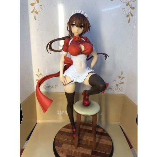 Alphamax SkyTube STP illustrated Maid Anime Figure Sexy Girl Adult PVC Action Figure Toys Collection Model Doll Gift