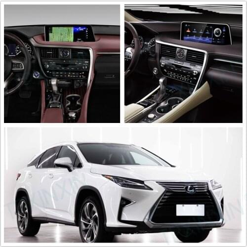 For LEXUS RX 200t Rx300 Rx350 Rx450h RX400h RX350L Android 10 Car Stereo Car Radio with Screen Car GPS Navigation Tape Recorder